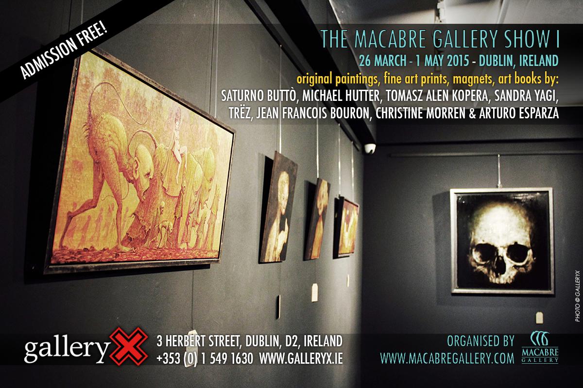 macabregallery's tweet photo. The Macabre Gallery Show I
From March 26 to May 1, 2015
At @galleryxdublin: 3 Herbert Street, #Dublin, D2, #Ireland http://t.co/RKen3RLJnn