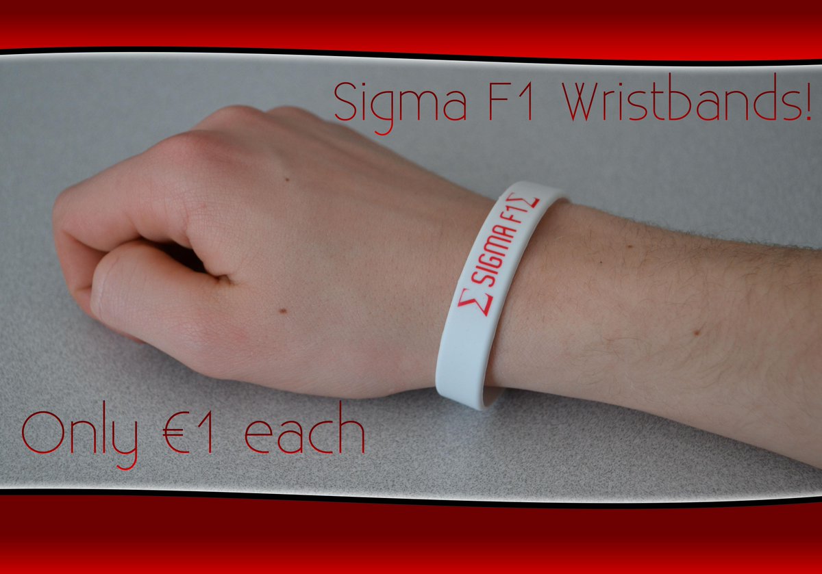 sigma_f1's tweet photo. Sigma F1 Wristbands are now available! We'll be selling them at school, find out how you can buy one at our website. http://t.co/PH168z9aSS