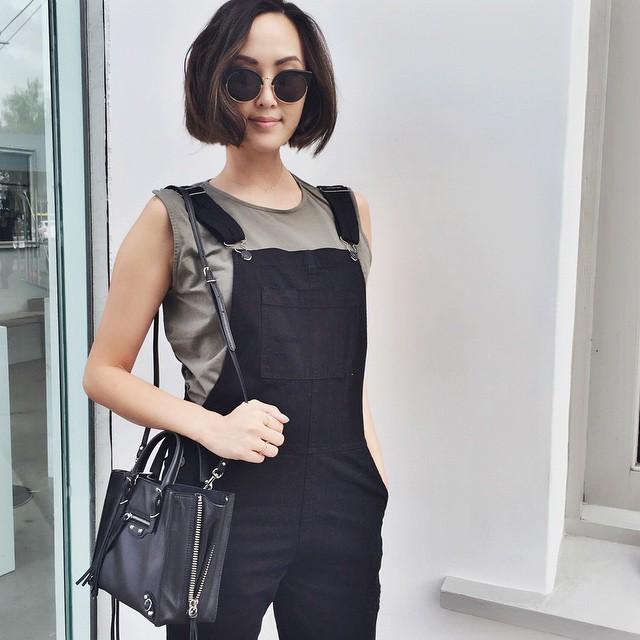 CHRISELLEtweets's tweet photo. Casual Today in @agjeans overalls , #balenciaga purse, &amp; a @shop_sincerelyjules Muscle T (thanks to my girl @sincer… http://t.co/TArC1U7mPL