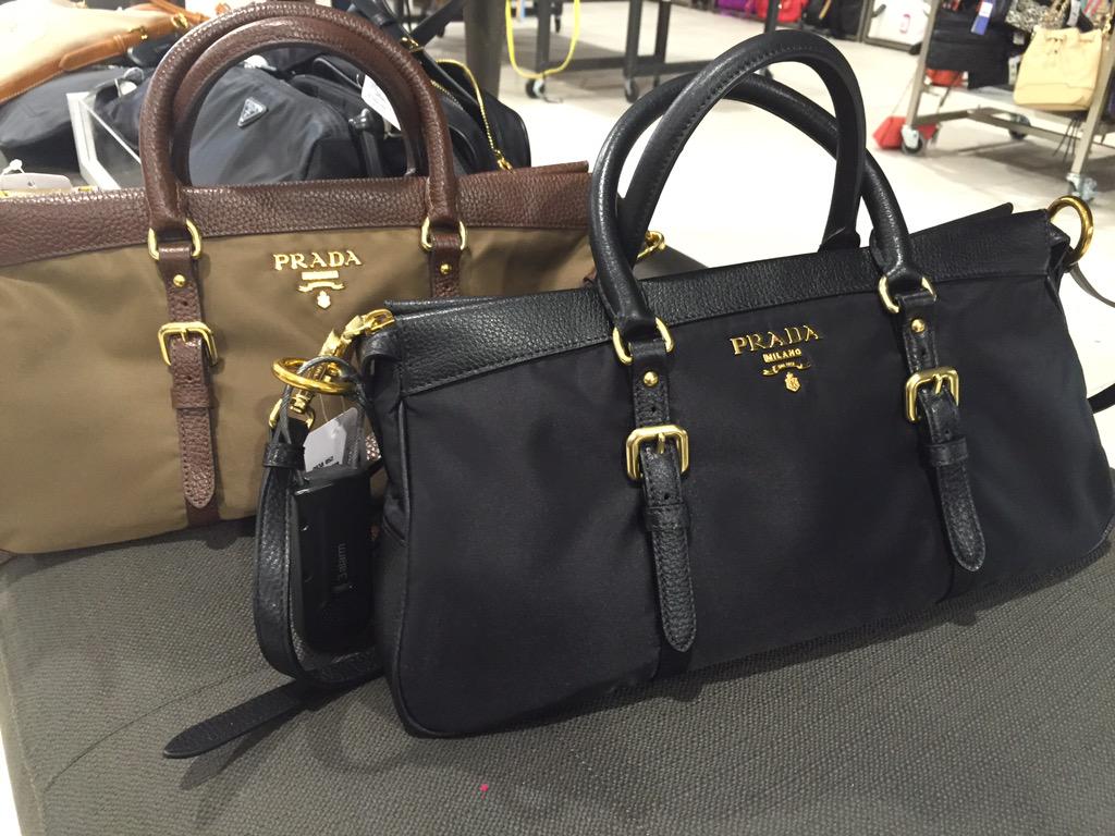 OFF5THAnaheim's tweet photo. We are so excited that Prada Handbags came in today! Dont miss out, these are only a few of what we have in! #Anaheim http://t.co/aZpwYUNR4d