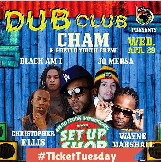 To ALL my LA fans!!! Get your tickets for Dub Club now!! Wednesday April 29th with my band #MadPeopleGang!! #Lawless