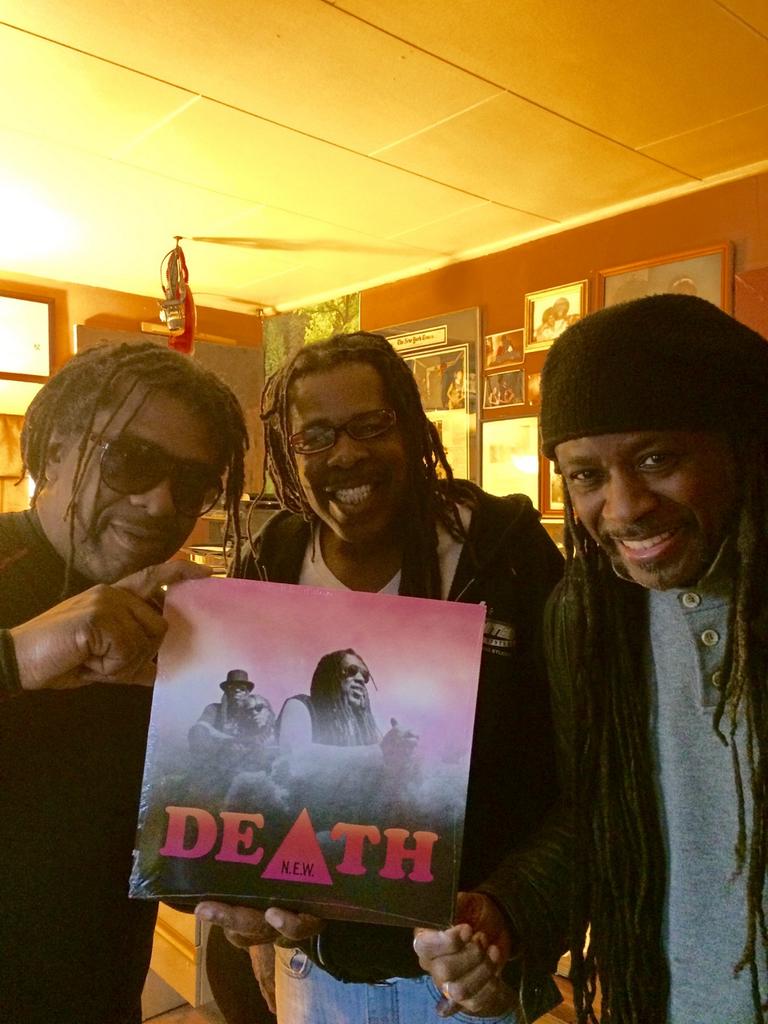 Celebrate N.E.W. Death album. Death catalog songs alive with N.E.W. ones.1st Death studio LP since the 70s #DragCity
