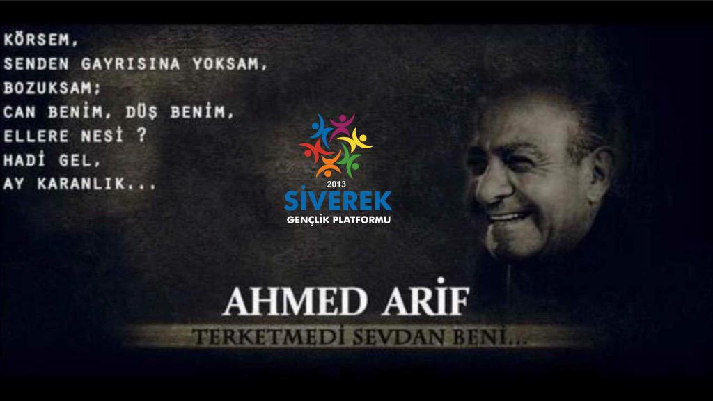 gencsiverek's tweet photo. Siverekli usta şair Ahmed Arif 88 yaşında. http://t.co/AsTrd9gA3g
