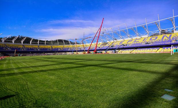Djpelochile's tweet photo. @rodrigosepu @adnradiochile Así está quedando el estadio #EsterRoa de #Concepción #CopaAmérica2015 Saludos... http://t.co/kIKaMwqt61
