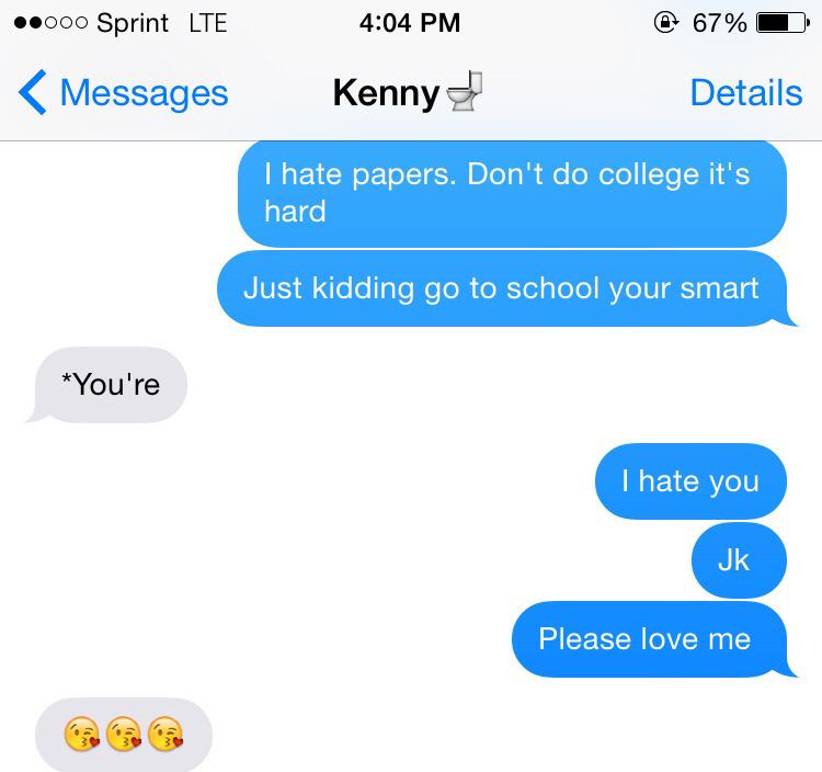 Tammyboivin's tweet image. #SiblingTalk 😂