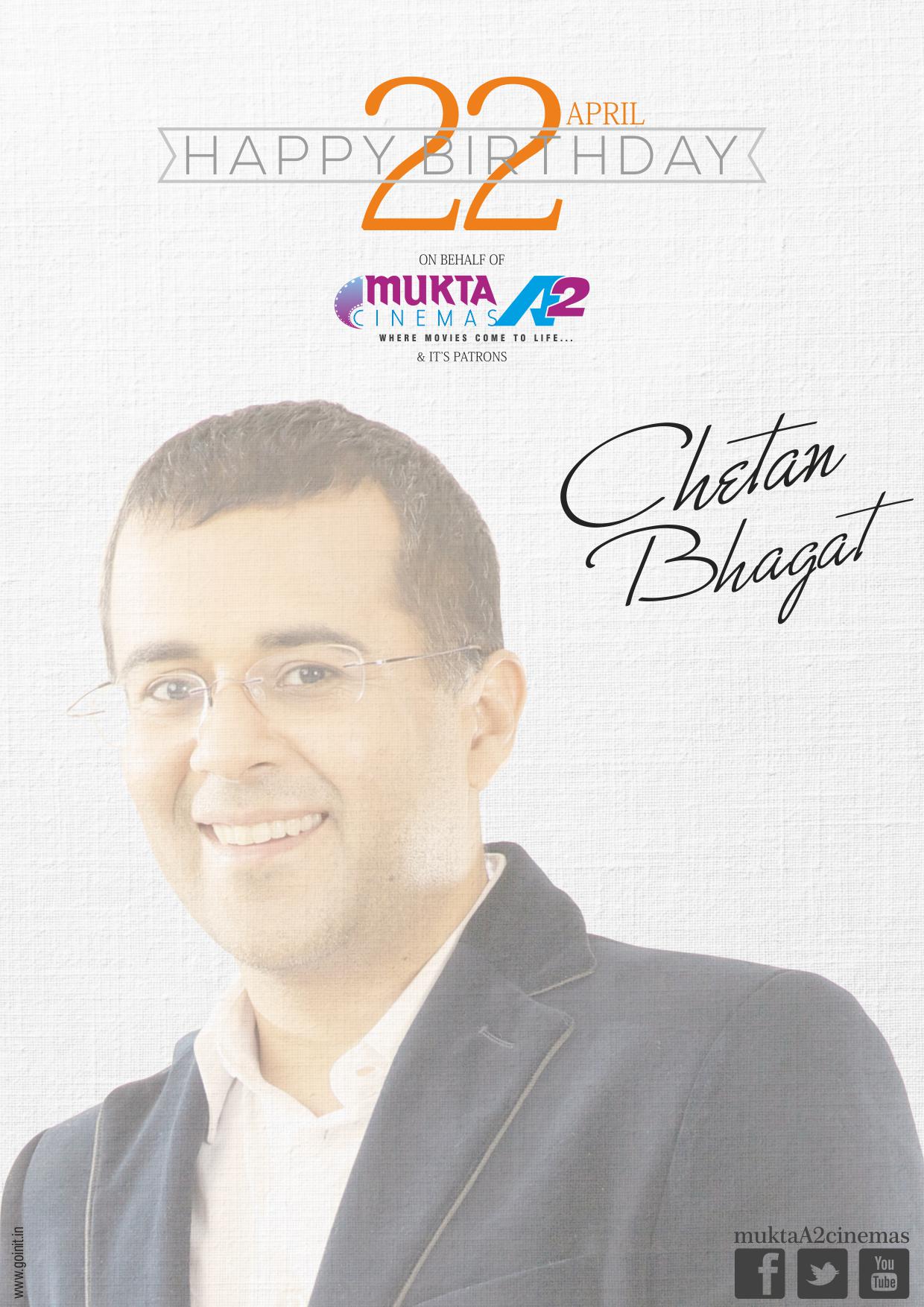 Mukta A2 Cinemas would like to wish our beloved renowned author a very Happy Birthday! 