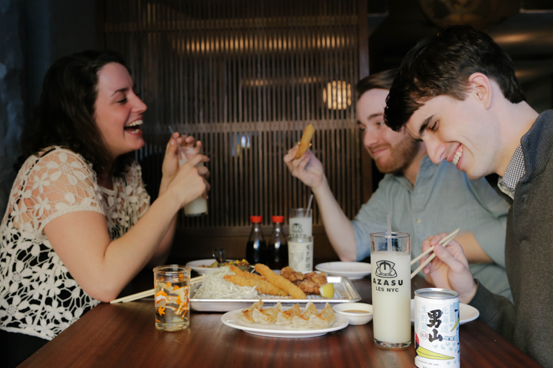 Our casual #izakaya atmosphere is affordable &amp; perfect for sharing food with friends over cup #sake &amp; #cocktails.