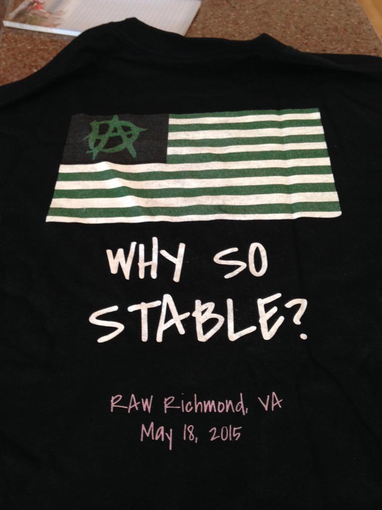 FallOut_Kay's tweet image. Just made an Ambrose shirt for my #RAW in a month 😍 So FRIGGIN EXCITED to see him in person! #GiveMeDeanOrGiveMeDeath