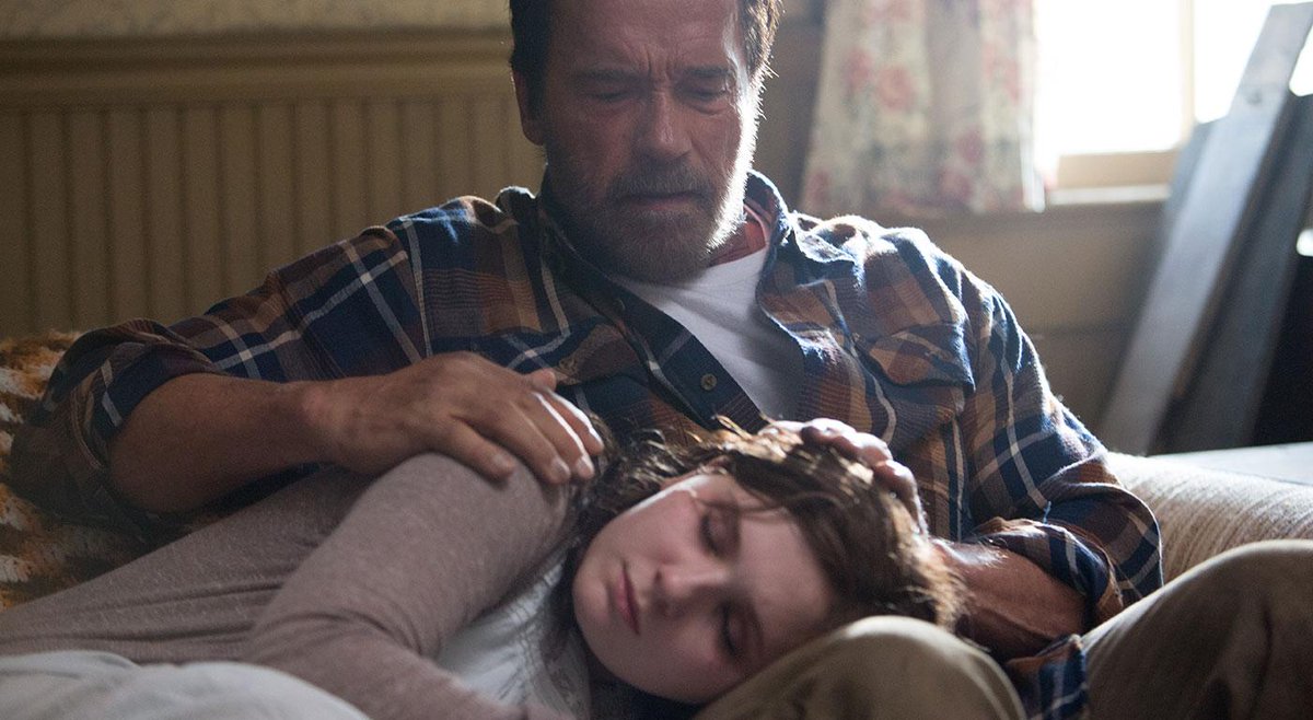 Tribeca's tweet photo. See Arnold battle the walking dead in MAGGIE, premiering tomorrow at 6PM! Tix still available: http://t.co/9NGUN1EQbM http://t.co/Ith271Ao4Y