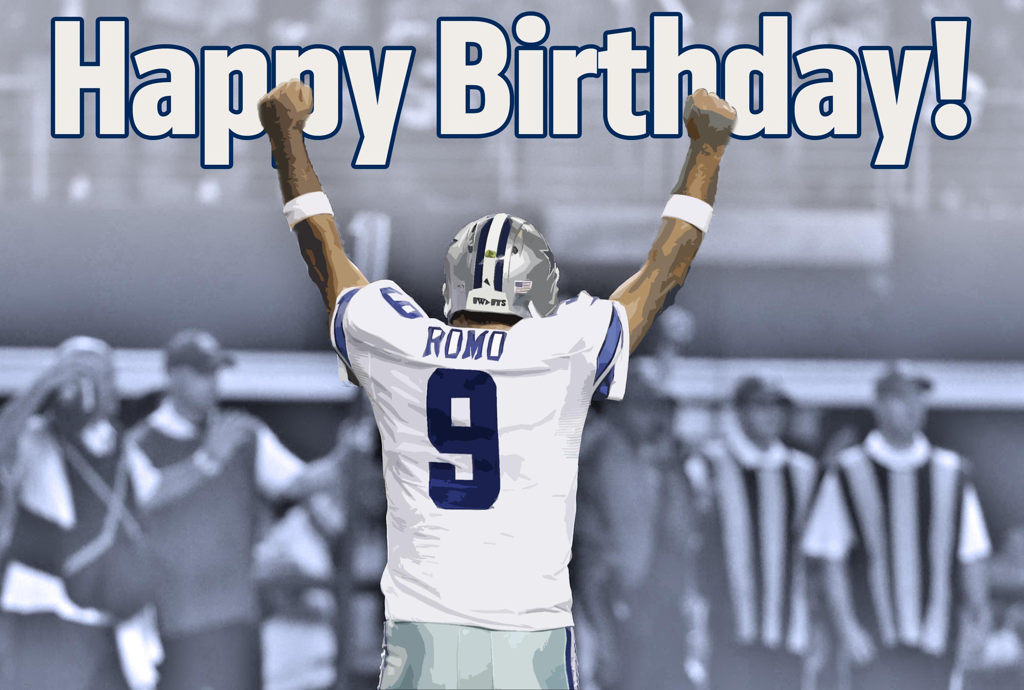 Happy 35th birthday to the all-time leader in passing YDs & TDs...

Tony ROMO!! 