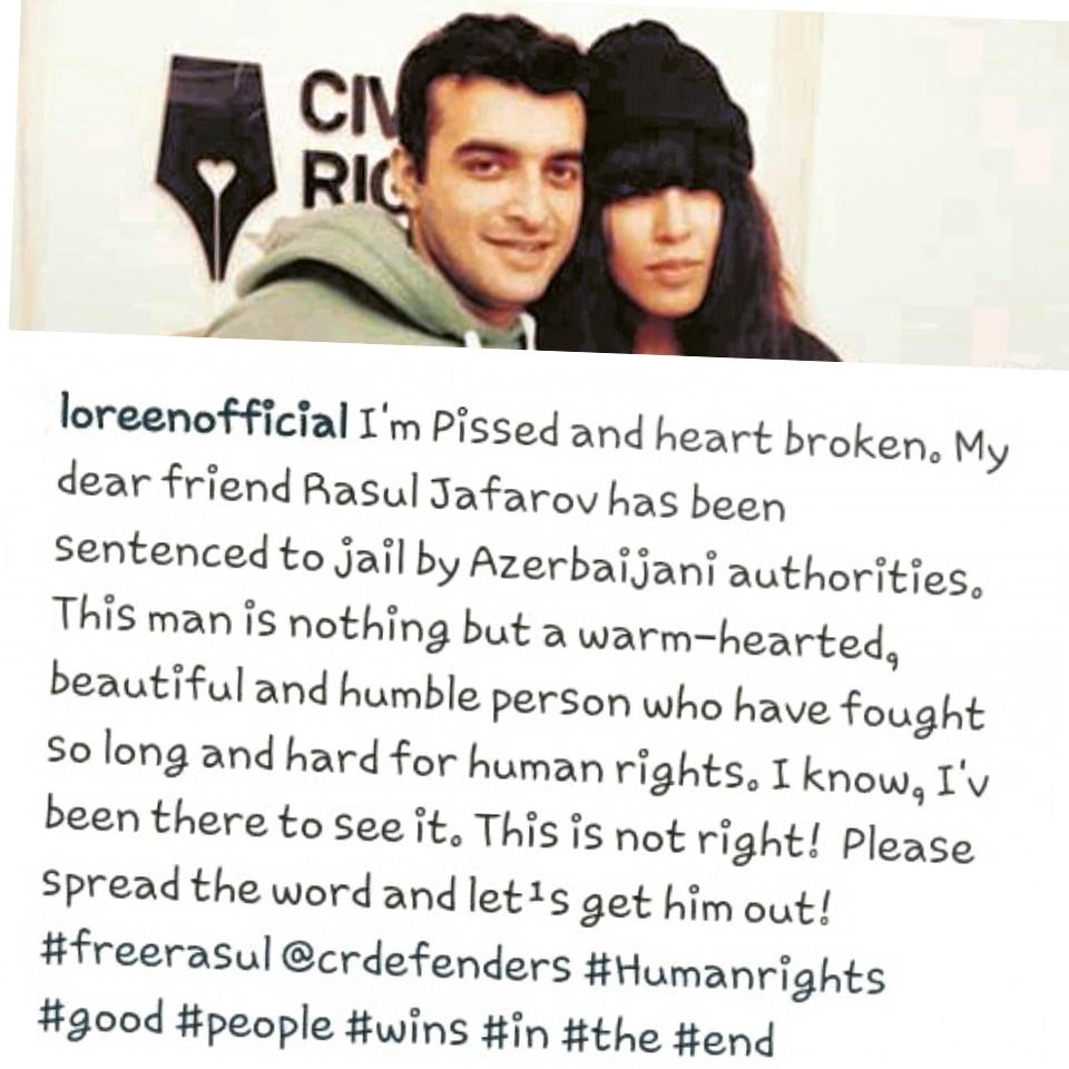 equalitatis4all's tweet photo. #FREERASUL = Injustice doesn't quiteten justice. It only fuels the peoples voices #Azerbaijan #HumanRights #freerasul http://t.co/DccU5na9iF