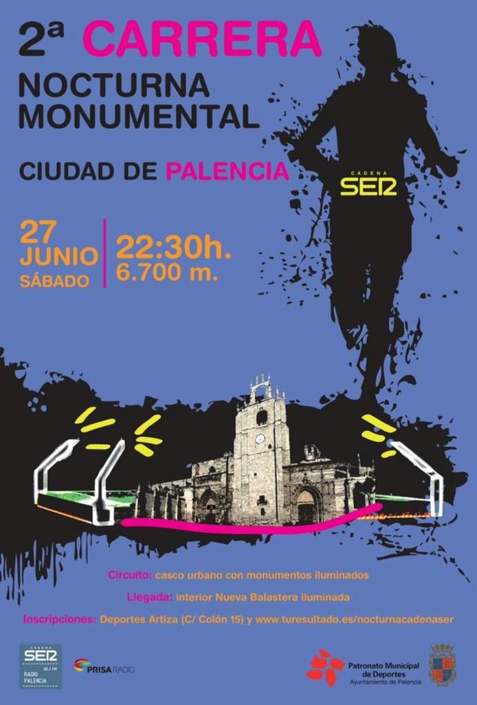 LittleGarageTC's tweet photo. Cartel de la maratón monumental nocturna q se celebrará justo delante del carrusel de neones el 27 a las 22:30!!! http://t.co/Fl3JLTmI9S