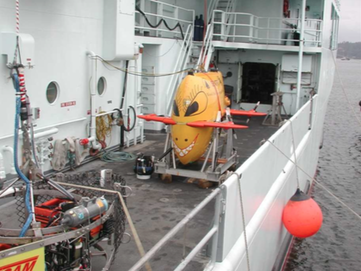 SentryAUV's tweet photo. Who said scientists couldn't have a little fun? #Sentry http://t.co/wYvNX8VKdF