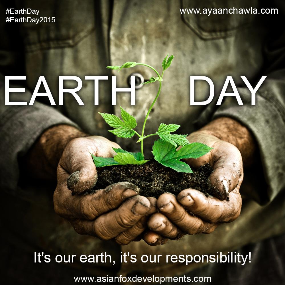 AyaanChawla's tweet photo. Earth Day 2015 - It's our earth, it's our responsibility! As part of our... http://t.co/RUjHWdfDuf #EarthDay http://t.co/GUnM0JZINJ