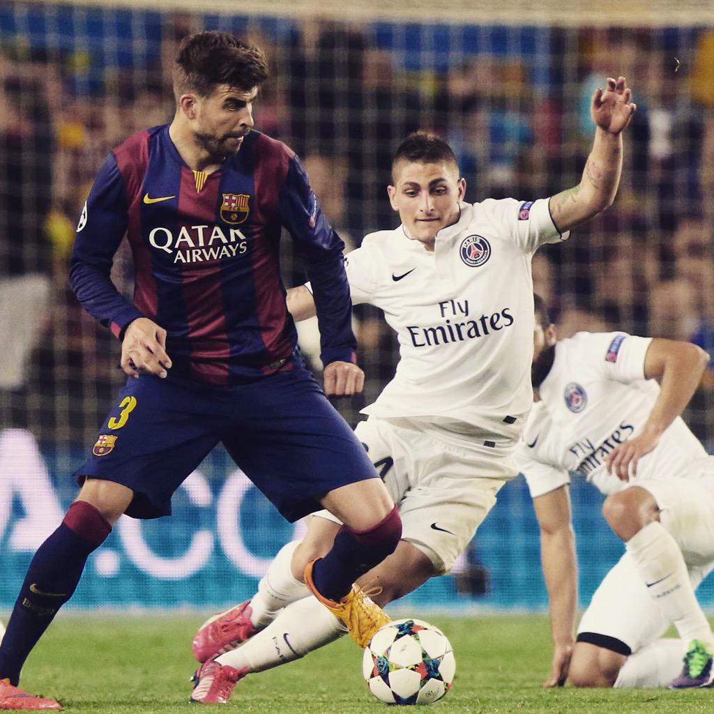 3gerardpique's tweet photo. Pasamos a semis! Força Barça!! #FCBLive http://t.co/IJutg3wCJb