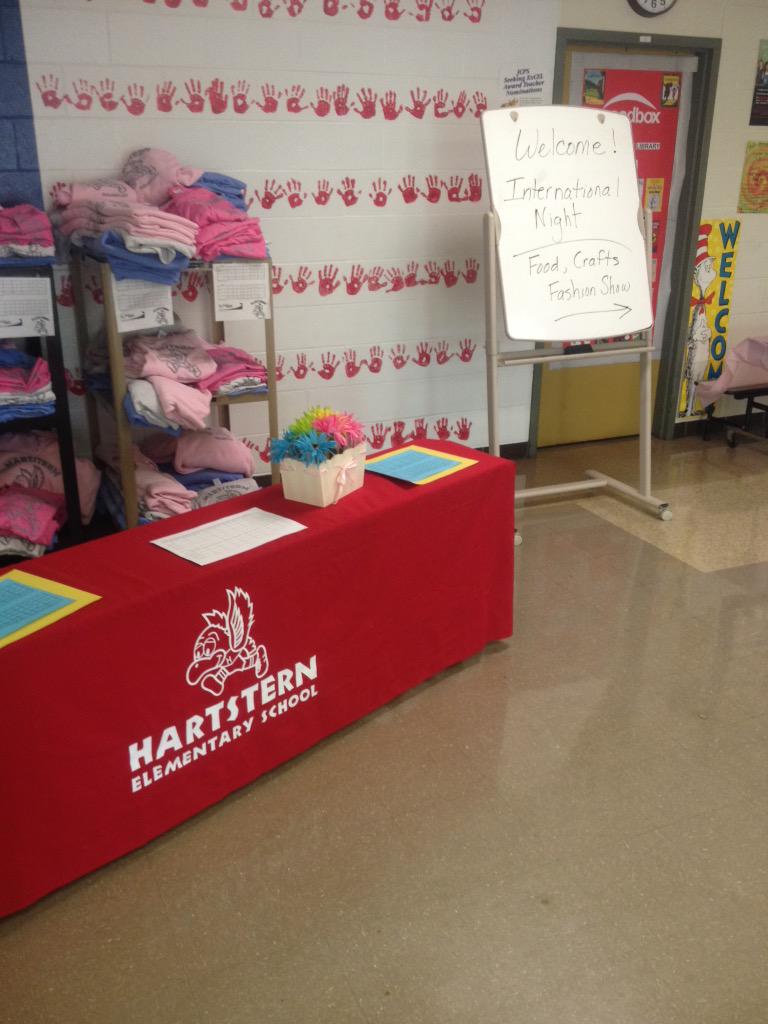 HartsternJCPS's tweet photo. The @HartsternJCPS International Night is about to open our doors to the world.@JCPSSuper @JCPSKY @wrightedmaster http://t.co/LKJp9EzQox