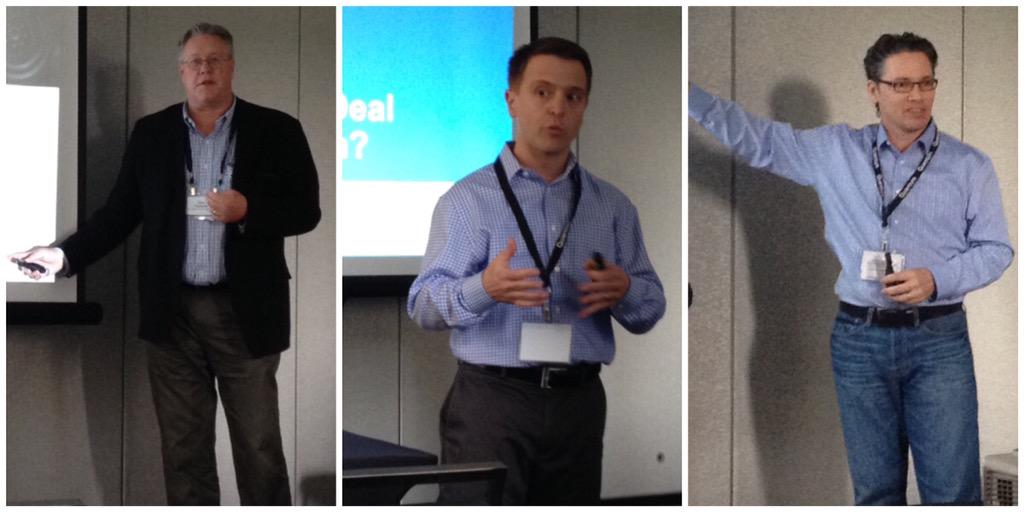 QuantumCorp's tweet photo. RT @kat_ho5: Unleashing triple the #cloud brain power with Dave, Drew, and @ActiveSkip @StorNext #QuantumUnleashed http://t.co/v5U5Bk2HXR