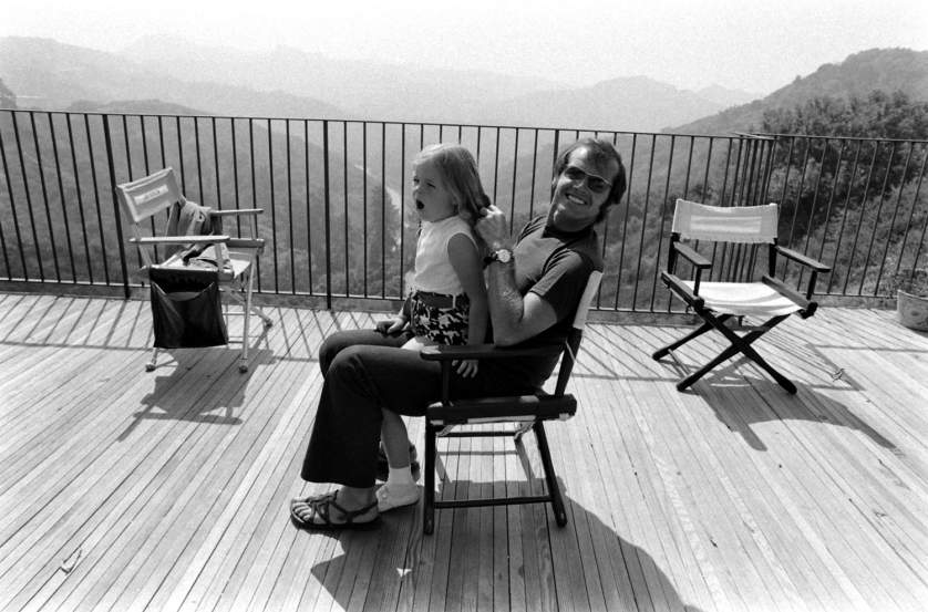 Happy birthday to Jack Nicholson, pictured in 1969 with his daughter. Photo: Arthur Schatz  