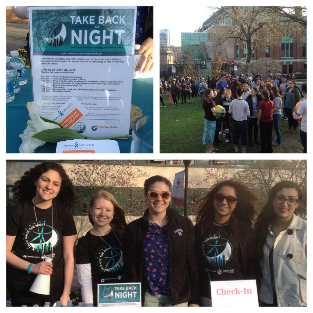 stevensreslife's tweet image. #TakeBacktheNight with @stevenswomen @FollowStevens @StevensStudents @StevensConnects #stevenstech #hoboken