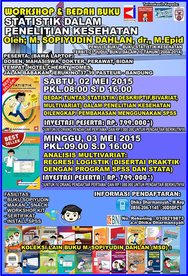 ayoo..sgra ikuti pltihan brsma pak Sopiyudin Dahlan tgl 2-3 mei..info lebih lanjut pelatihanperawat.com