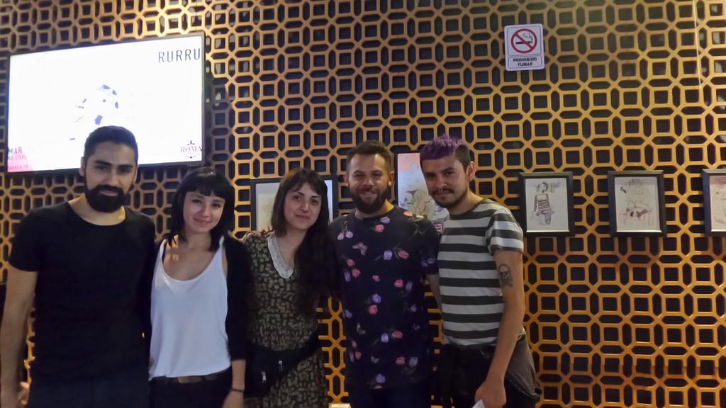 RomaCondesa's tweet photo. Excelente la exposición de @LaRurruCastillo en @barezzito_roma gracias por abrir este espacio al Arte #OpenDoorArt http://t.co/eEvxuKtL39