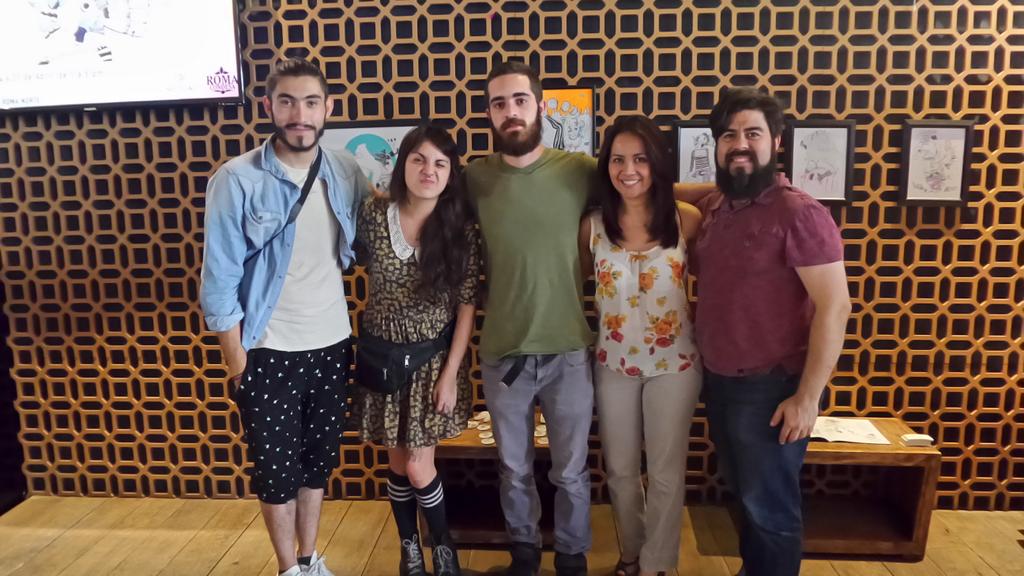 RomaCondesa's tweet photo. Excelente la exposición de @LaRurruCastillo en @barezzito_roma gracias por abrir este espacio al Arte #OpenDoorArt http://t.co/eEvxuKtL39