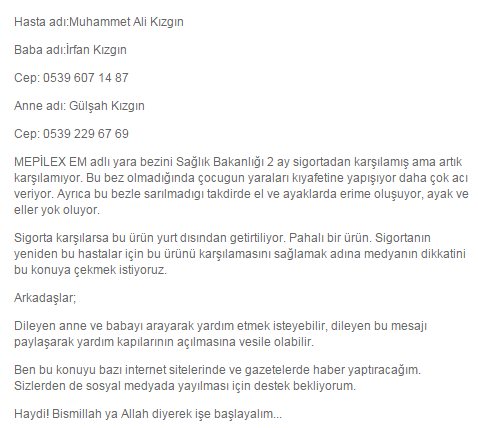 İNSANLIK NAMINA LÜTFEN PAYLAŞALIM..