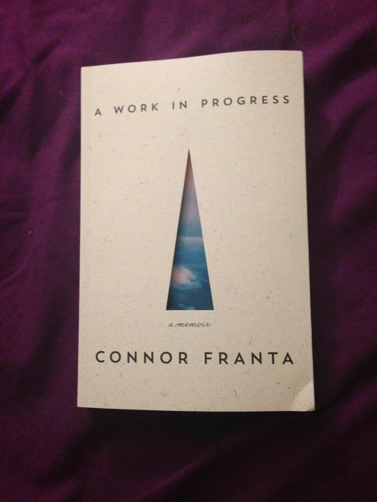 O2Love06's tweet image. Finally came in the mail!!!! 😍😄😘#AWorkInProgress @ConnorFranta