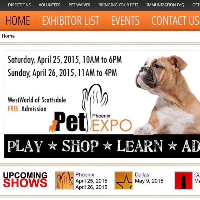 PetPure's tweet image. Come join us at the Phoenix pet expo April 25th &amp;amp; 26th, booth #211 ift.tt/1Ggb1Sd