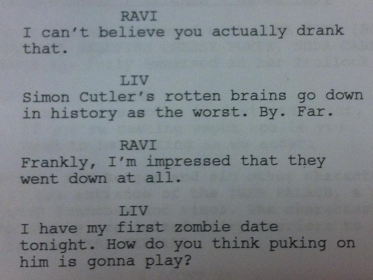 iZombieWriters's tweet photo. Find out why Simon Cutler's brain isn't so tasty on a new #izombie, just two hours away! #reallywhitepeopleproblems http://t.co/jtcy5hYNvm