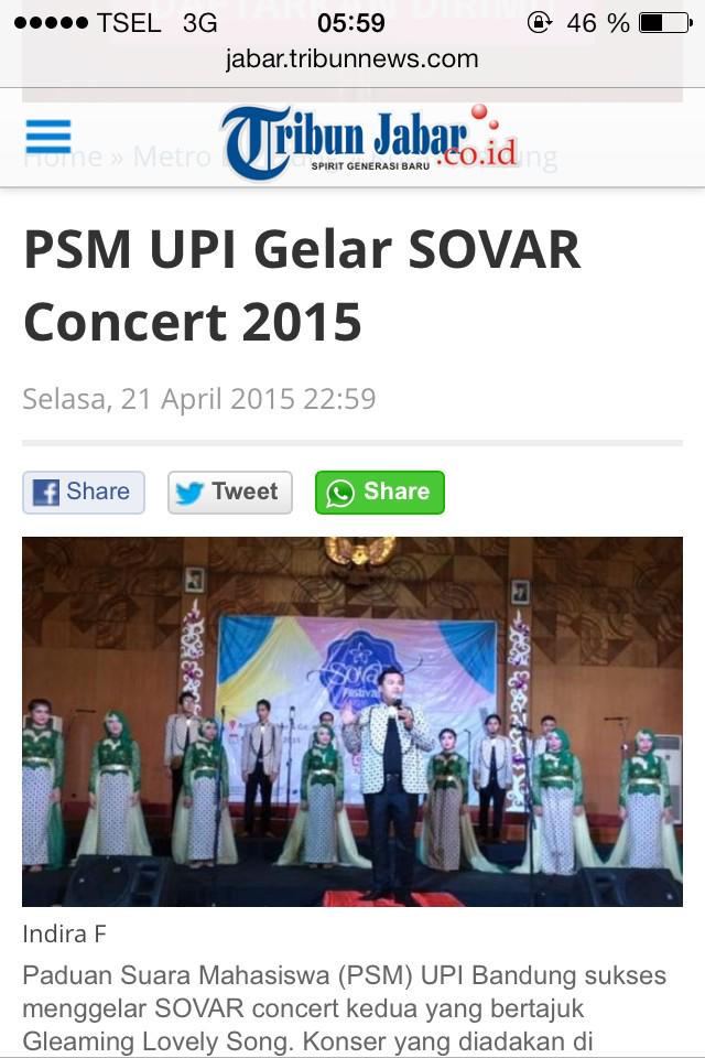 veraherdi's tweet photo. pagi-pagi cari berita buat bahan siaran terus menemukan ini! 👏 @psmupibdg @indirafitri http://t.co/nswq0oB6v7