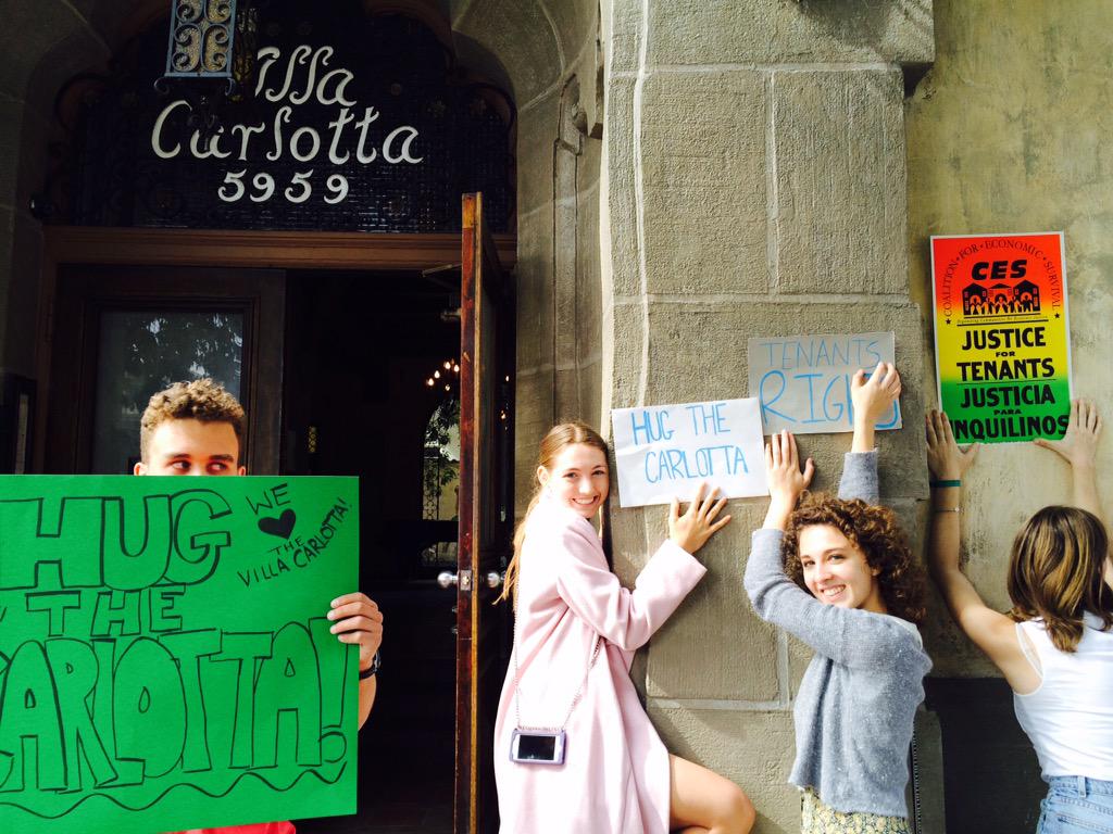 jenniegarth's tweet photo. #savevillacarlota #hugthecarlotta #preservehollywood @LucaFacinelli http://t.co/EbqeNOB48S