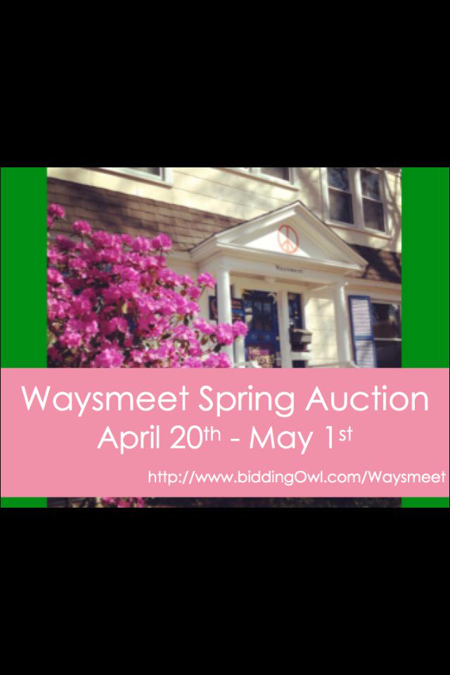 The Waysmeet spring auction is only lasting a few days! Get your spring deals at biddingowl.com/Auction/index.…