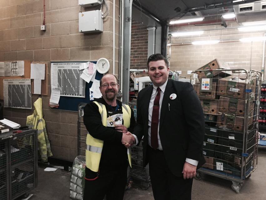 Dave the Viking and Bradders. Well done, Dave - great job in the WH. Keep it up.