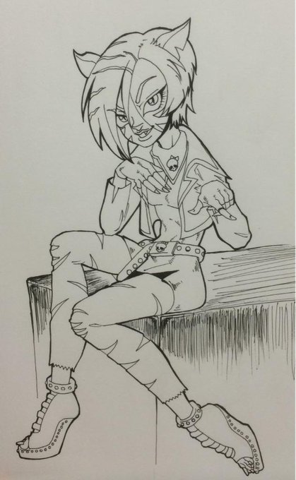 モンスターハイのトラライちゃんです。 