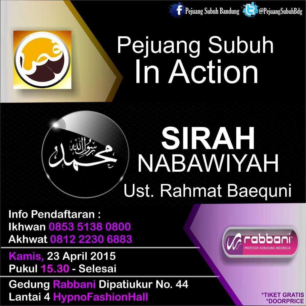 <a href="/PejuangSubuhBdg/">PEJUANGSUBUHBDG</a> In action Udh H-1 nih 👏👏Ayo buruan daftar 😉cc <a href="/KaMI_UTama/">KaMI UTama</a> <a href="/FKDFUnpad/">FKDF Unpad</a> <a href="/GreatMuslimahID/">Great Muslimah Co.</a> <a href="/ukdm_upi/">LDK UKDM UPI</a>