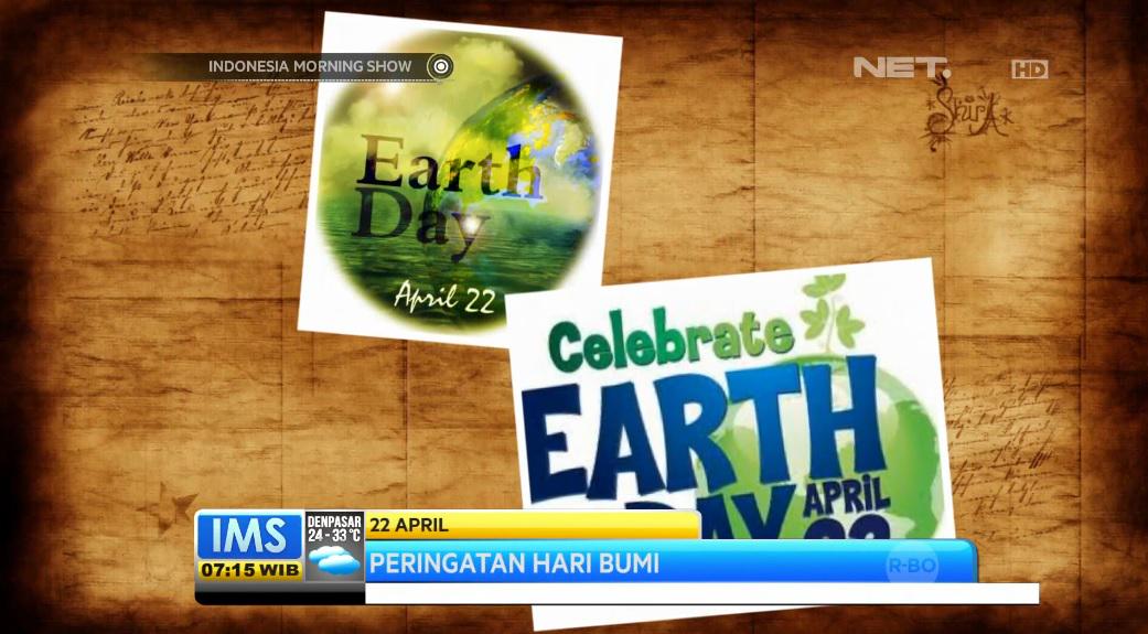 #TodaysHistory 22 April adalah peringatan Hari Bumi.

Peringatan tahun ini bertema Energi untuk Bumi.