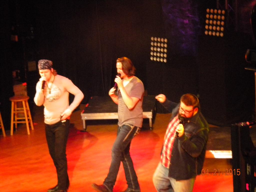 crystalmaynot's tweet image. @TimFoustMusic @RobLundquist @AdamHfbeatbox Doing the hokey pokey in Pittsburgh #SpringTourTour #homefree