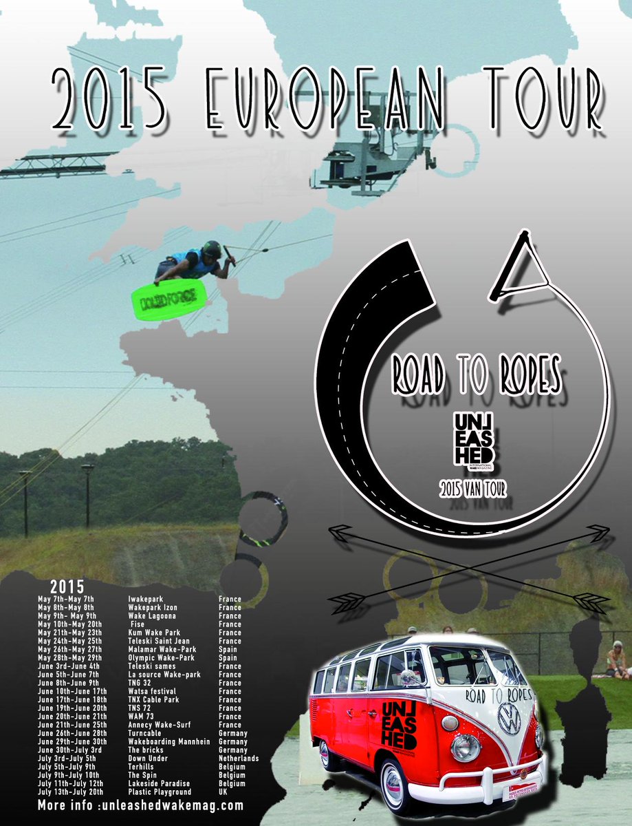 #News 2015 Road to Ropes With Dominique Granger , french side ift.tt/1HT2iaF #wakelife #wakeboard #wakipe…