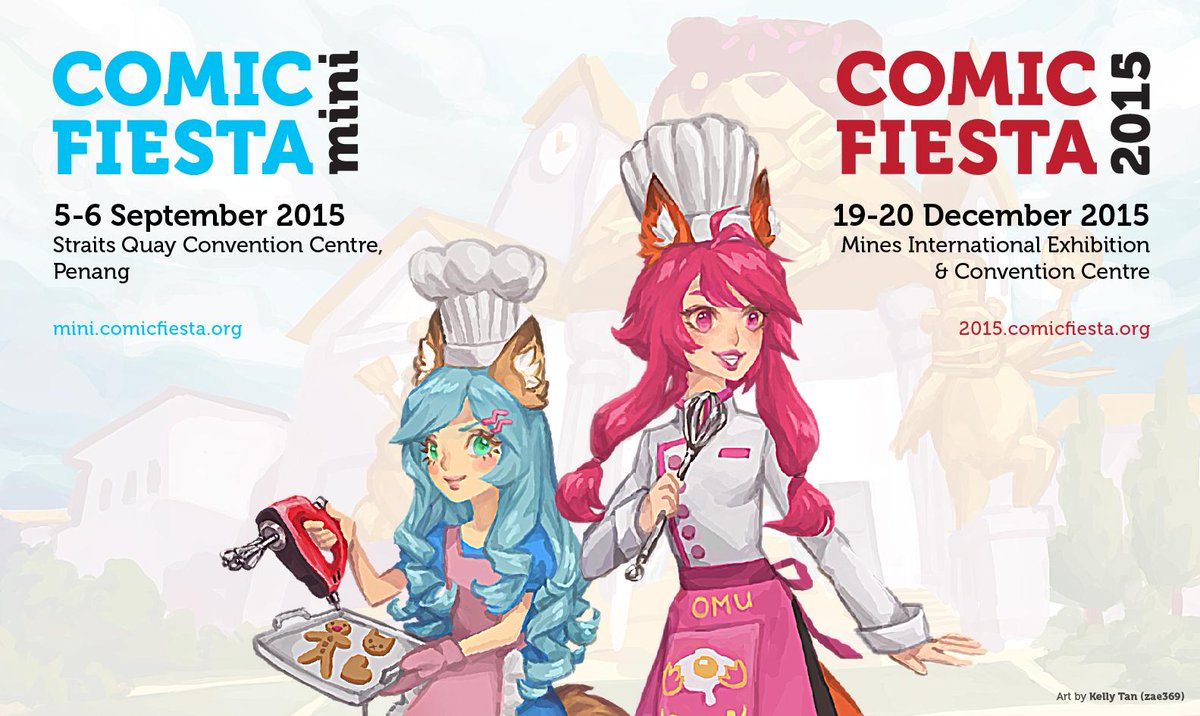 comicfiesta's tweet photo. SURPRISE! Dates for #CF2015 and #CFmini are out! http://t.co/Qcgf3yQEpW