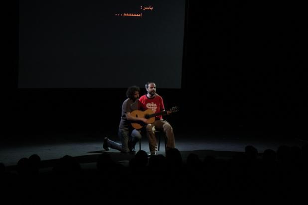 MuseumModernArt's tweet photo. Follow tonight's Q&A with Projects Series artist Rabih Mroué now at @MoMA_Live. #Projects101 http://t.co/QwgTKQH2VY