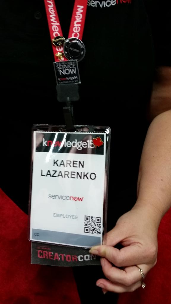 trainer_mc's tweet photo. #know15 lanyard fun! http://t.co/nsEfluAwL0