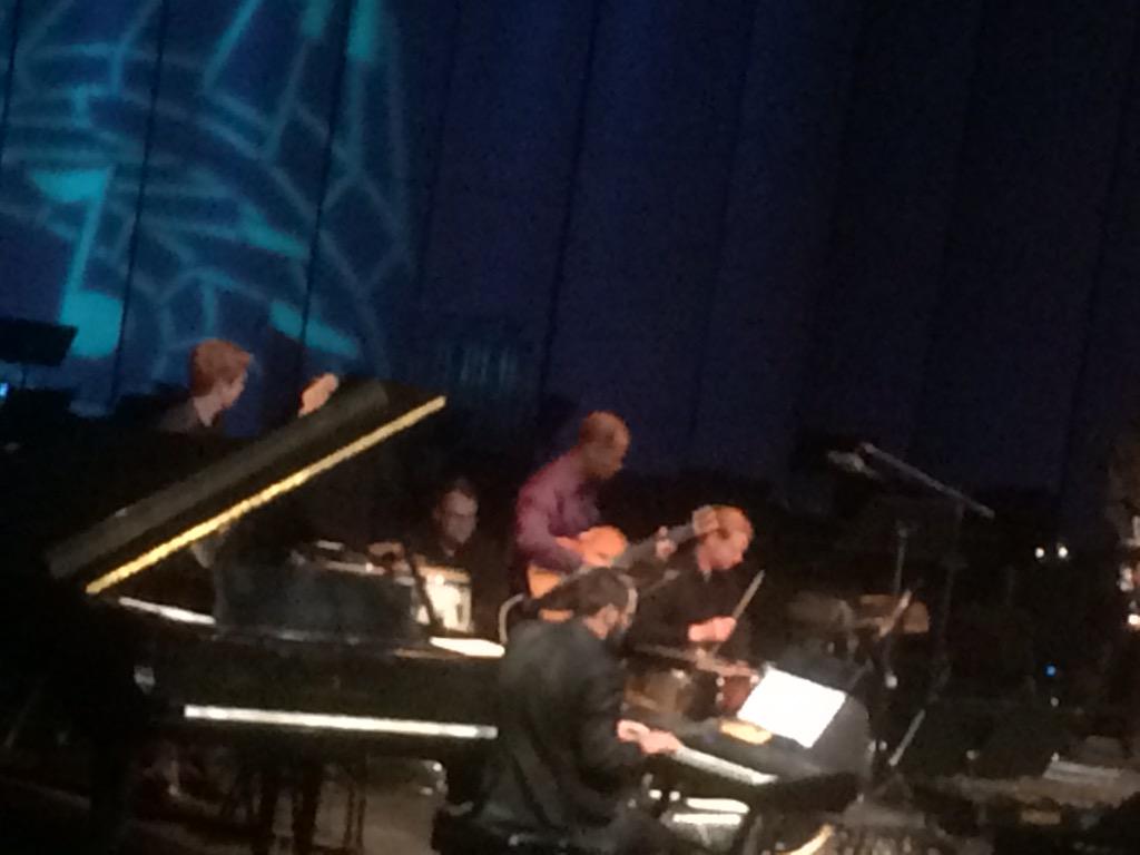 dugusto89's tweet photo. Earl Klugh playing with the GA Tech Jazz Ensemble. Dude can flat out play. http://t.co/aHbHVwDceN