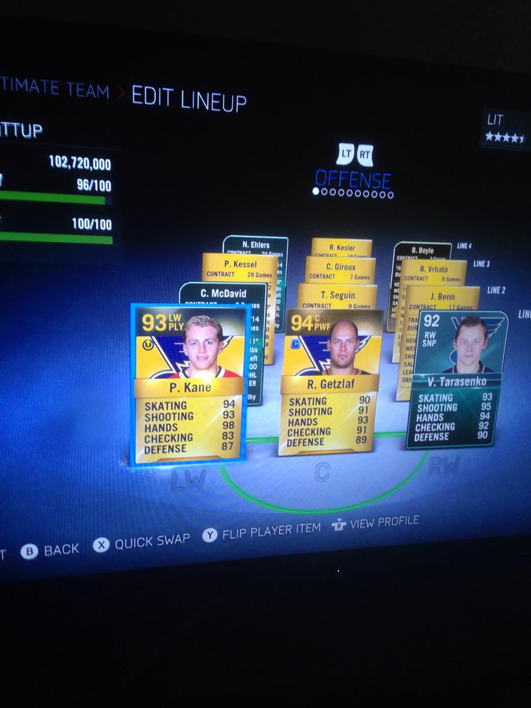 GIveawaysHUT14's tweet photo. Team Update after spending 500k on packs for TOTY. lol #NHL15 http://t.co/IYreoApPiJ