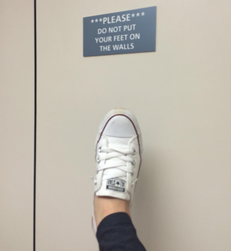 itstiffanybee's tweet photo. I'm a rebel without a cause!!! Bwahaha that sign was begging for it! #inelevator http://t.co/OYxydiSgNa