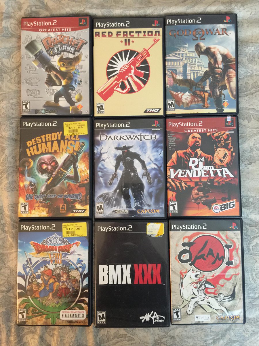 sell ps2 games