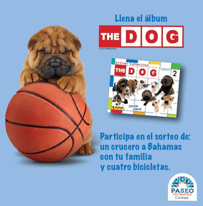 PSFQuito's tweet photo. Diviértete llenando nuestro álbum The Dog, reclama cromos por cada $5 en compras http://t.co/geYVbAMQ13