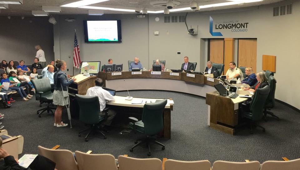 SCLATheWall's tweet photo. Spoke to Longmont City Council tonight! Keep spreading the word and I'll see you on Saturday, 10 am, SC Gym! http://t.co/jYUlVbuotK