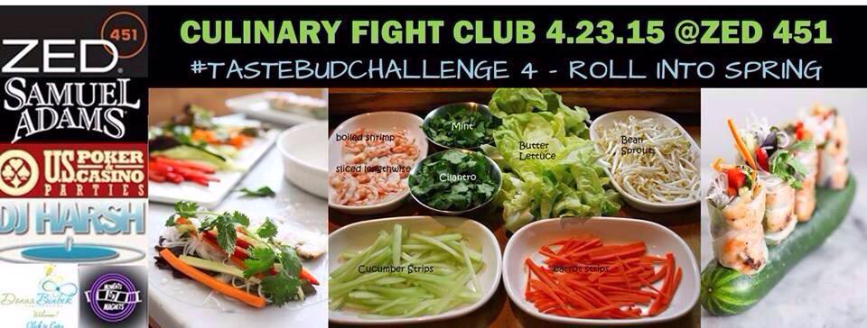 ant_kneee's tweet photo. Join Culinary Fight Club #Chicago 4/23 @ZED451 for #TasteBudChallenge "Roll into Spring" https://t.co/SR6Ru3sEBJ http://t.co/5oeNWOFbyt