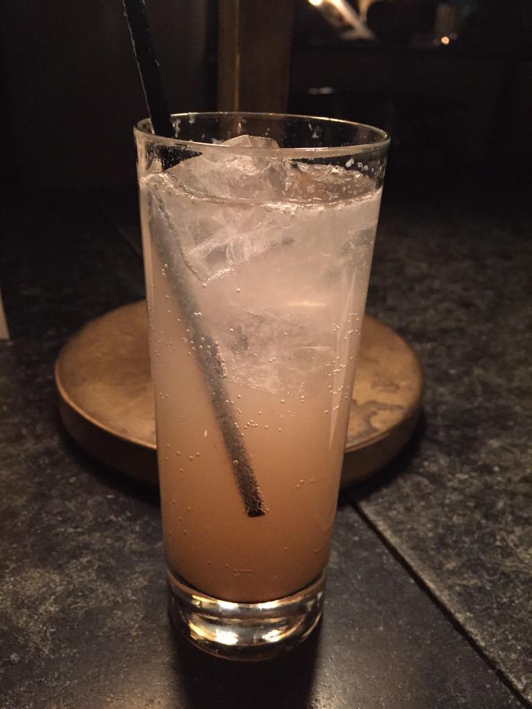 Mmmm. Lovin the Homemade Fig Soda <a href="/acehotel/">Ace Hotel</a> nyc! #djRadDads